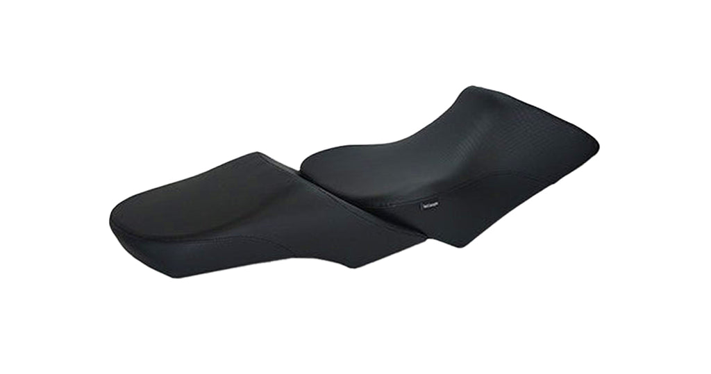 (05-13) R1200RT *Standard Comfort*  (Black Vinyl Sides / Black Semi-Grip Top) {Black Stitching} - Seat Concepts