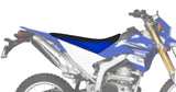 (08-21) WR250R/X *Standard Comfort*  (Blue Gripper Sides / Black Gripper Top) {Black Stitching} - Seat Concepts